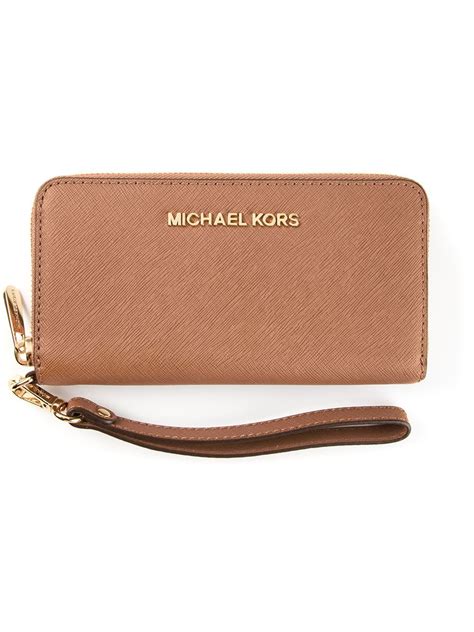 michael kors jet set travel wallet ballet|Michael Kors multifunction wallet.